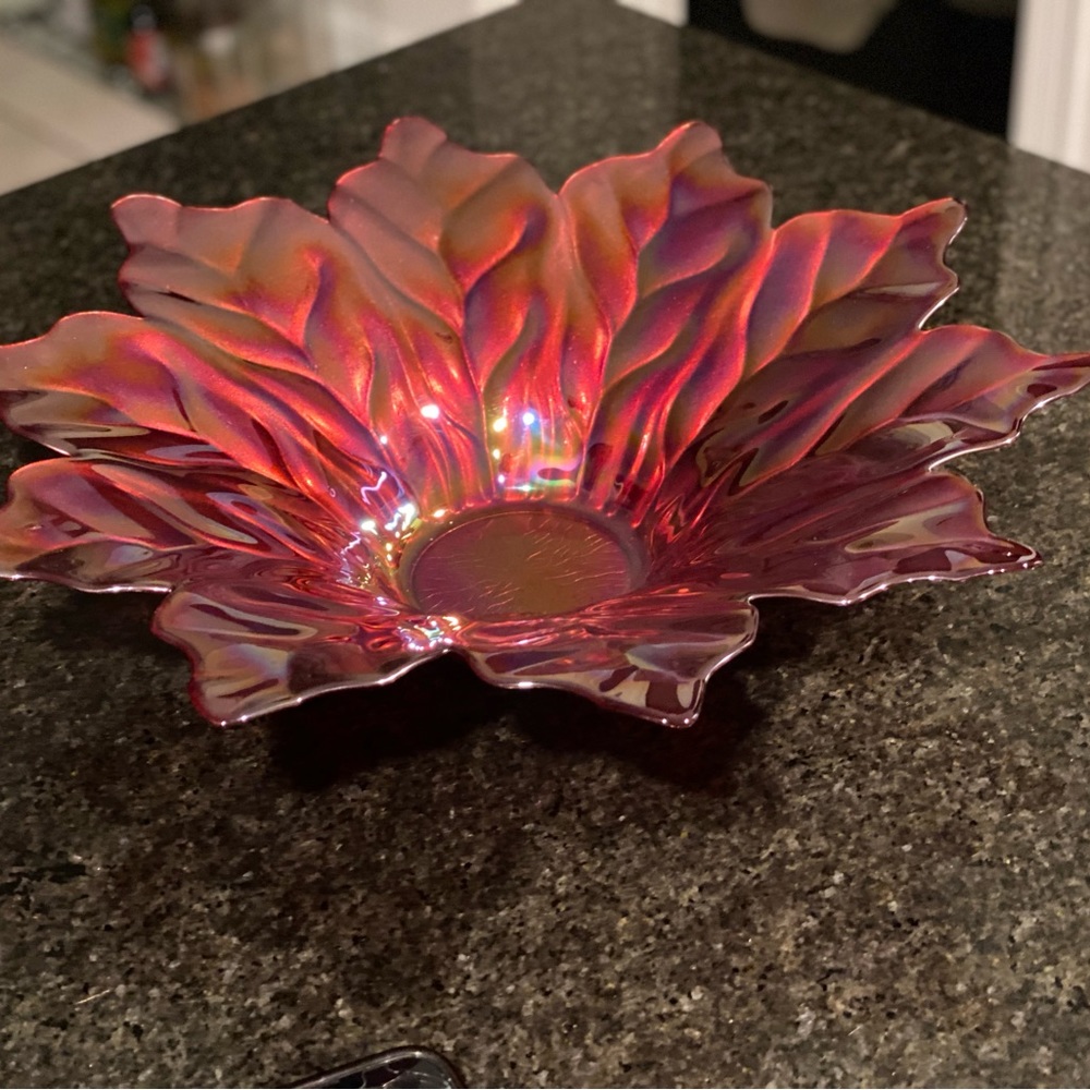 Turkish Handmade Decorated Glass Bowl